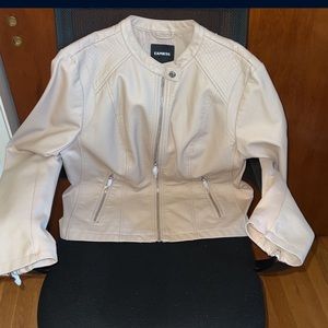 Express leather jacket